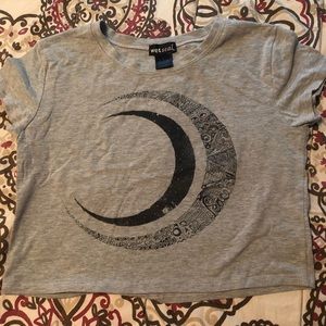 Crop top Moon Tribal